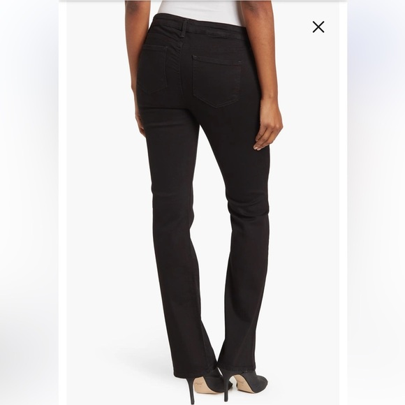NYDJ “Barbara” Black Bootcut Denim Jeans - Picture 2 of 8